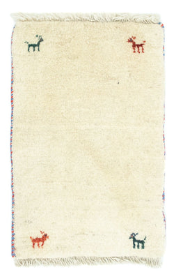 Gabbeh Teppich - Perser 60 x 40 cm - beige