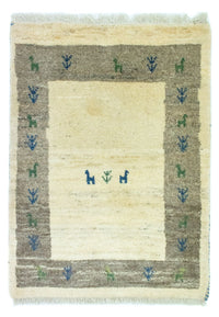 Gabbeh Teppich - Perser 88 x 67 cm - mehrfarbig