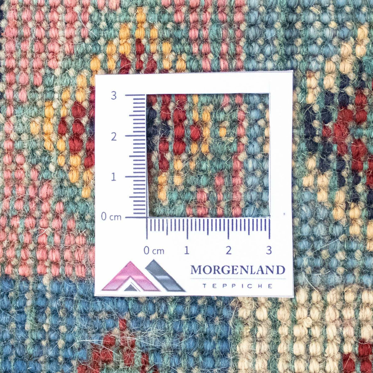 Gabbeh Teppich - Perser 60 x 40 cm - mehrfarbig