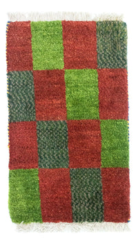 Gabbeh Teppich - Perser 60 x 40 cm - mehrfarbig