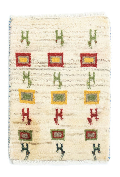 Gabbeh Persisch Teppich 40x60cm - Perserteppich Wollteppich