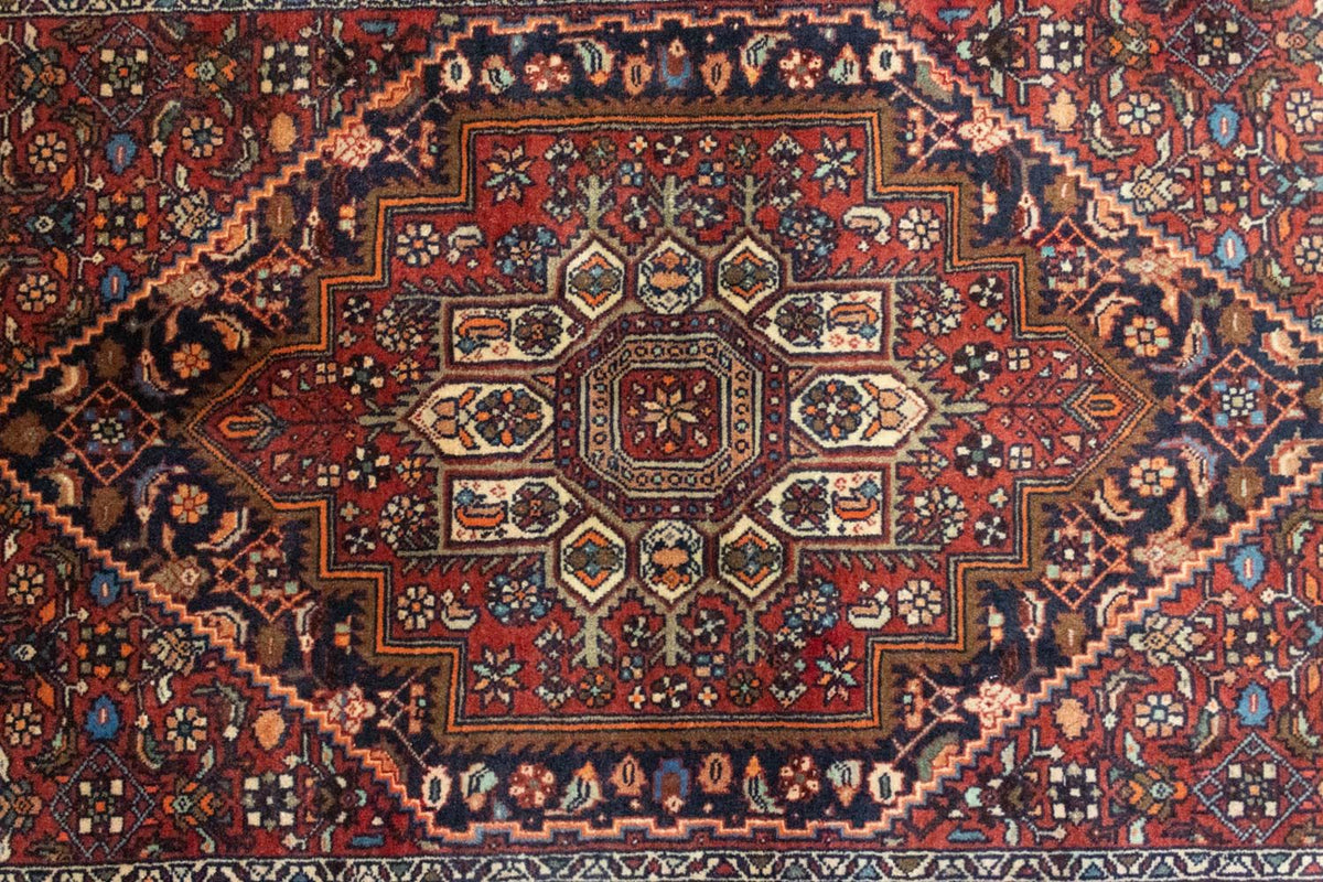 Perserteppich - Nomadic 145 x 100 cm - blau