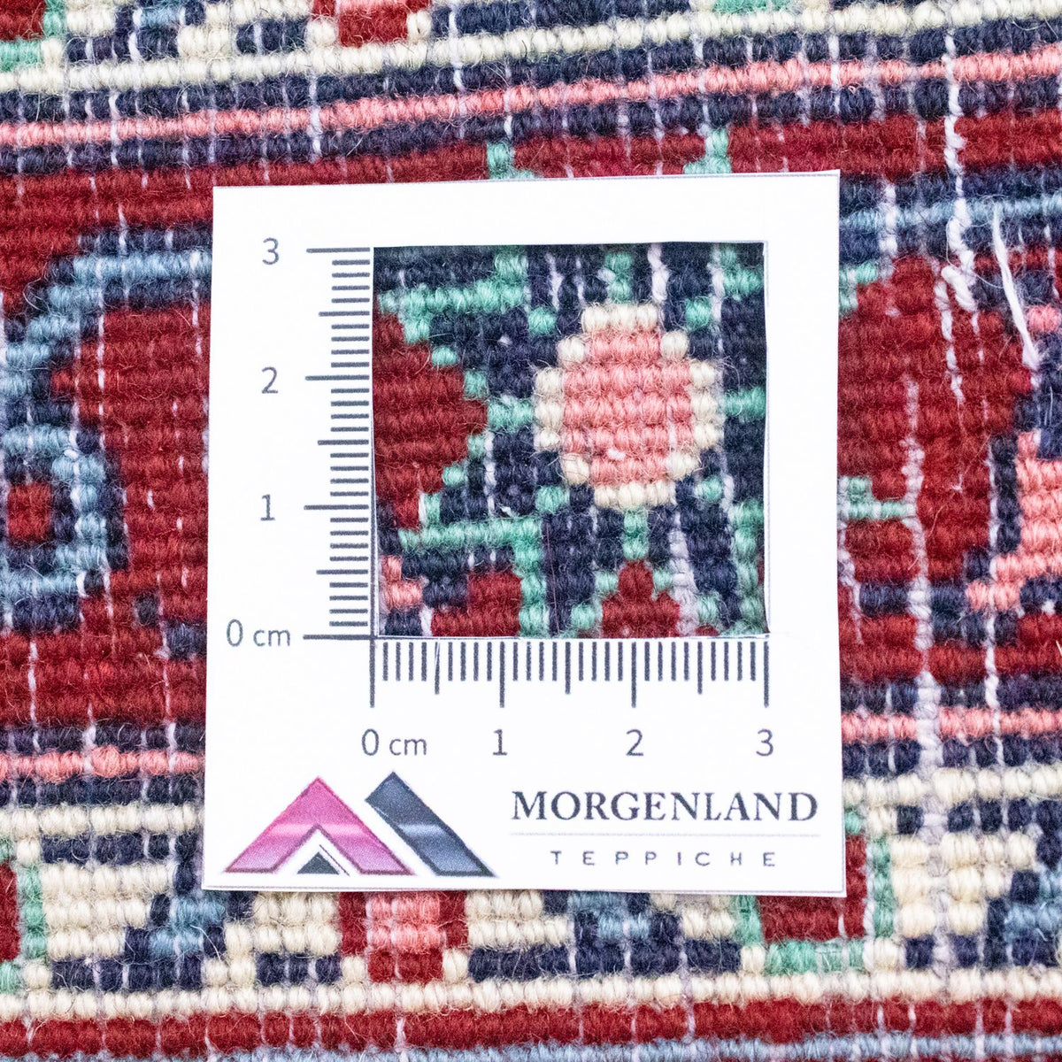 Perserteppich - Bidjar 90 x 70 cm - blau