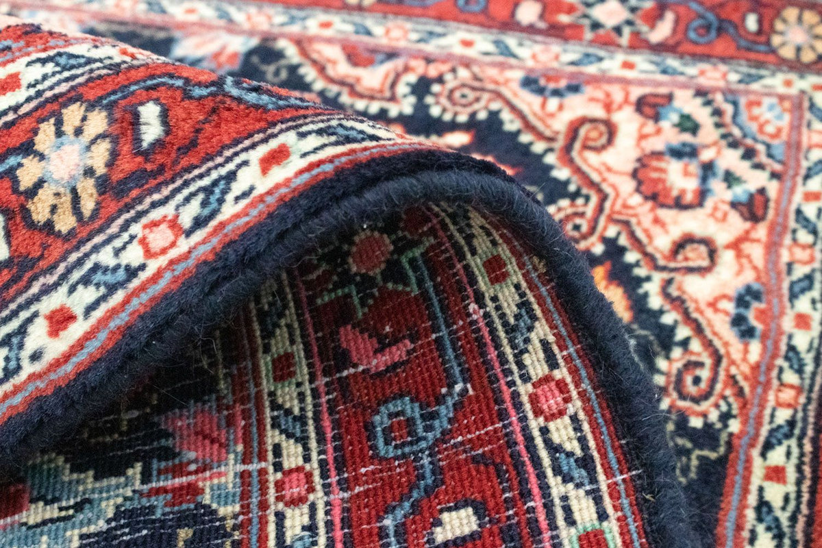 Perserteppich - Bidjar 90 x 73 cm - blau