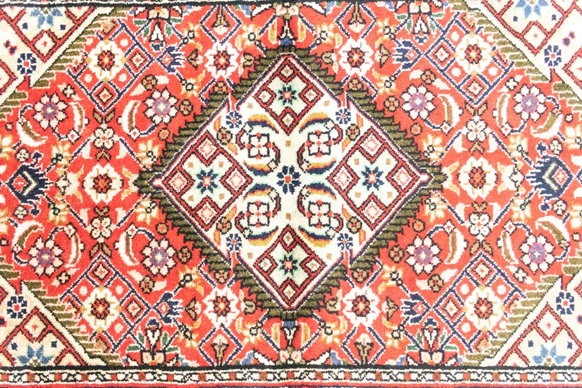 Perserteppich - Nomadic 120 x 83 cm - rot