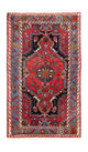 Perserteppich - Nomadic 125 x 75 cm - rot