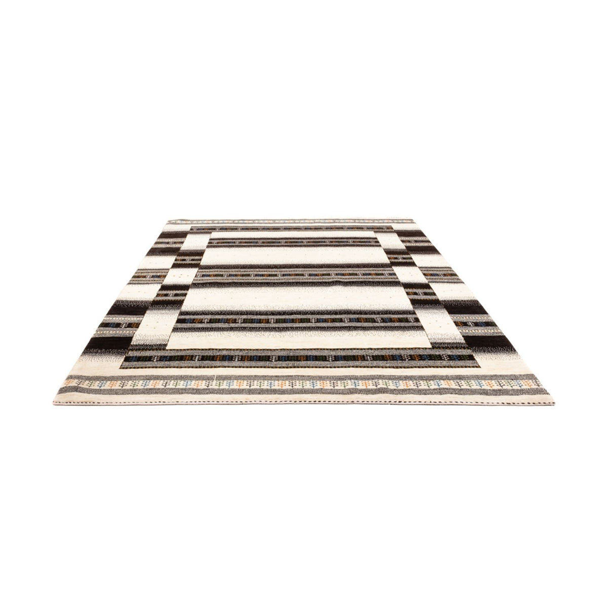 Gabbeh Teppich - Loribaft Perser - 278 x 211 cm - creme
