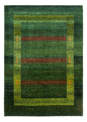 Gabbeh Teppich - Loribaft Perser - 245 x 175 cm - grün
