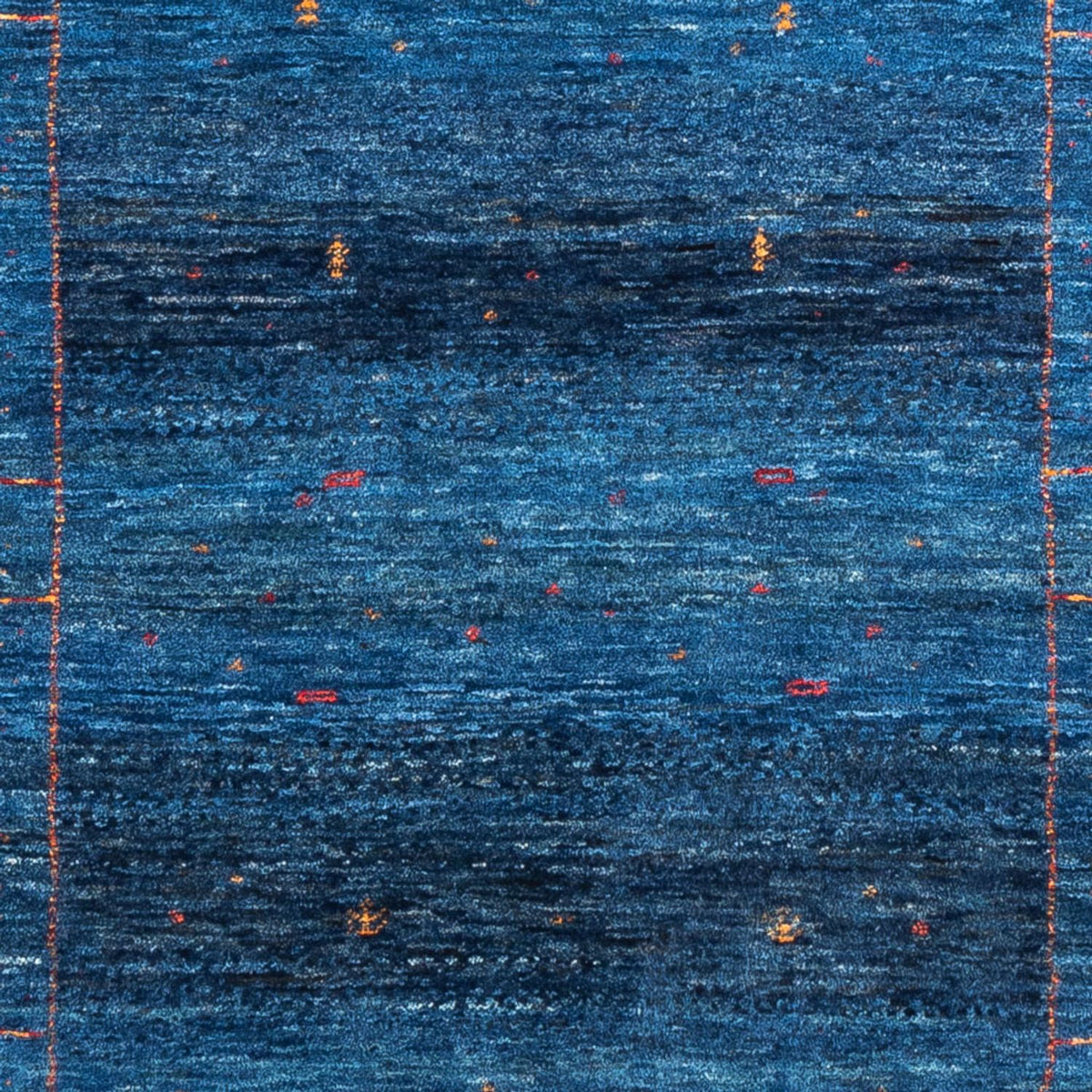 Gabbeh Teppich - Loribaft Perser - 174 x 120 cm - blau