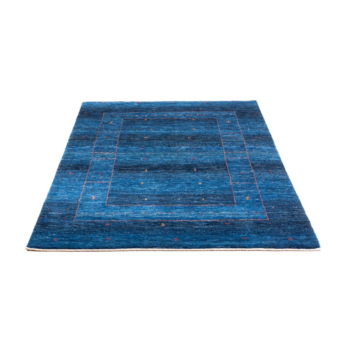 Gabbeh Teppich - Loribaft Perser - 174 x 120 cm - blau