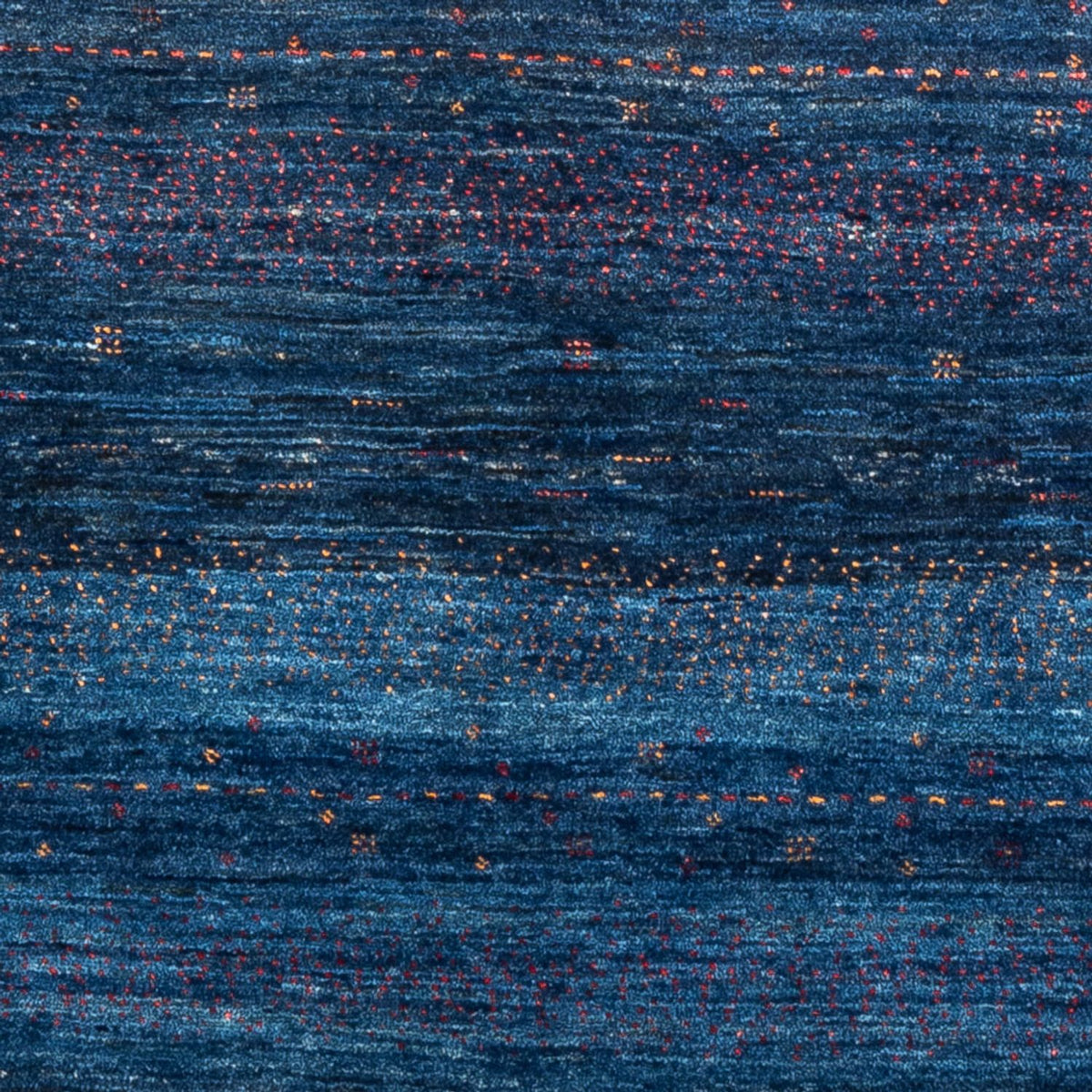 Gabbeh Teppich - Loribaft Perser - 171 x 116 cm - blau
