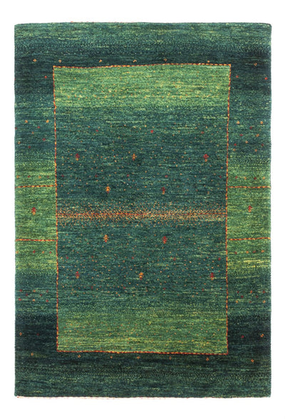 Loribaft Teppich Perser 88x126cm - Orientteppich - grün
