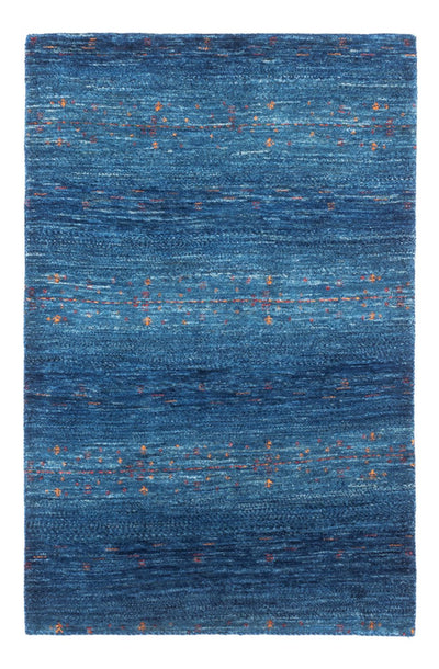 Loribaft Teppich Perser 80x120cm - Orientteppich - blau