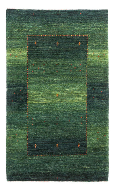 Loribaft Teppich Perser 80x128cm - Orientteppich - grün