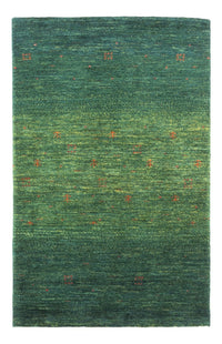 Gabbeh Teppich - Loribaft Perser - 120 x 76 cm - grün