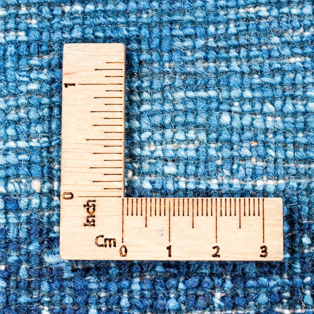 Gabbeh Teppich - Loribaft Perser - 122 x 83 cm - blau