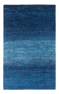 Gabbeh Teppich - Loribaft Perser - 137 x 83 cm - blau