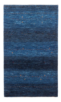 Gabbeh Teppich - Loribaft Perser - 132 x 83 cm - blau