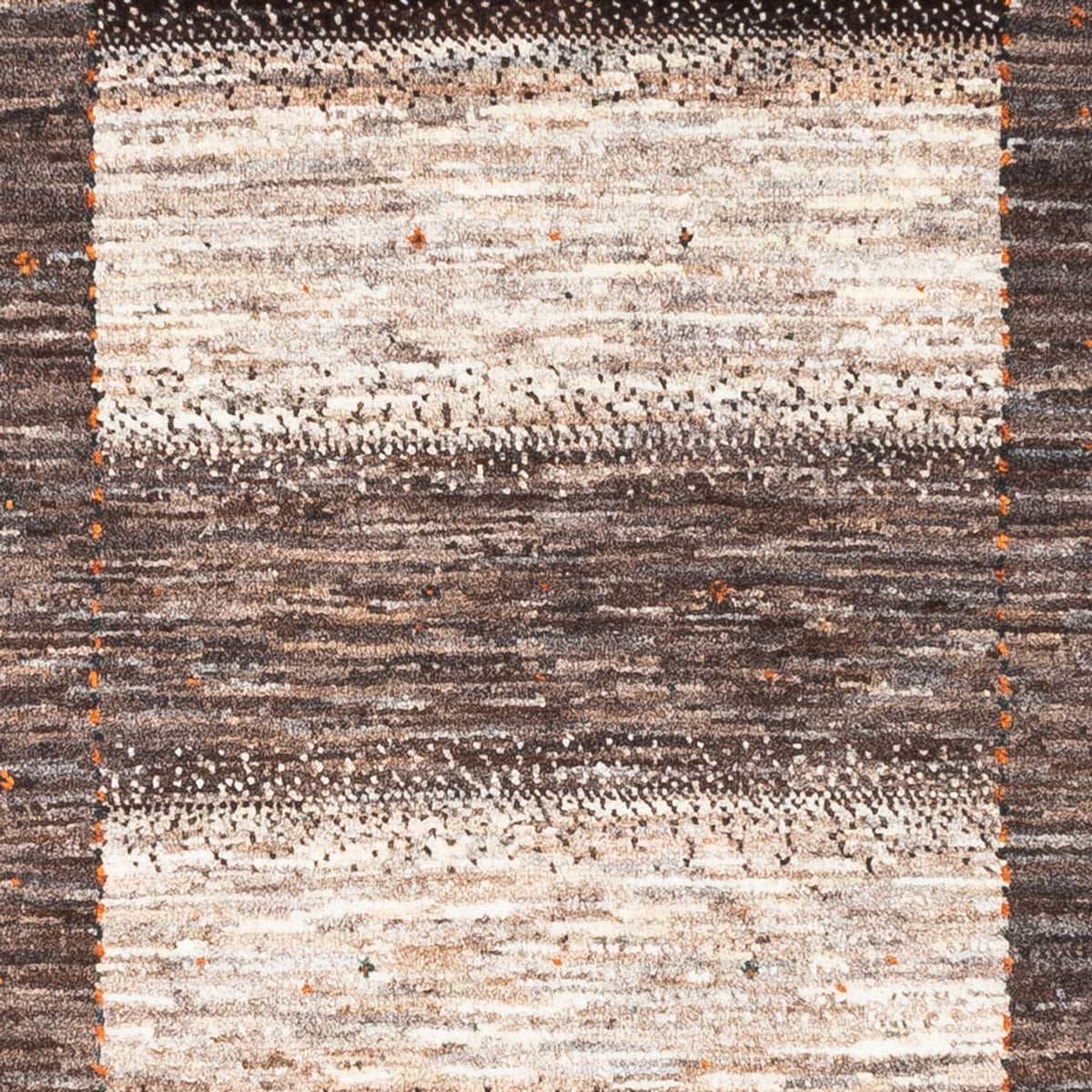 Gabbeh Teppich - Loribaft Perser - 123 x 84 cm - grau