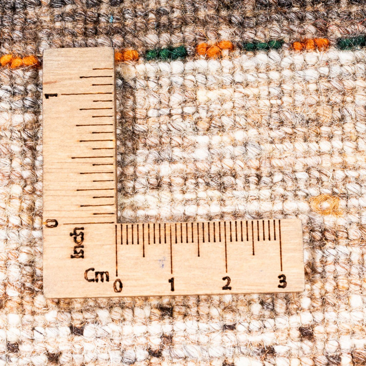 Gabbeh Teppich - Loribaft Perser - 123 x 84 cm - grau