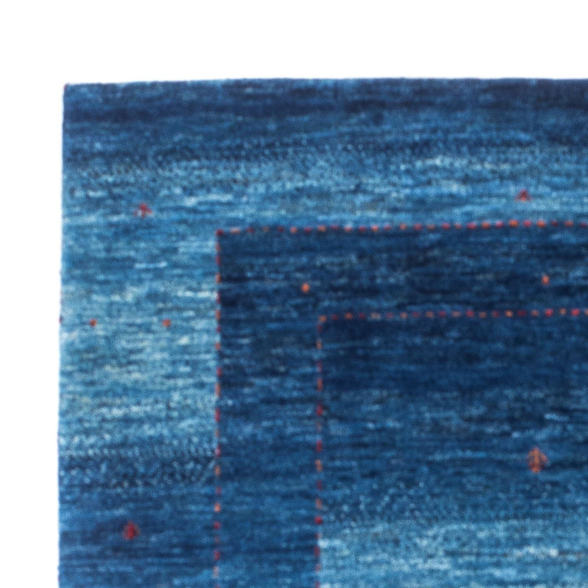 Gabbeh Teppich - Loribaft Perser - 145 x 101 cm - blau