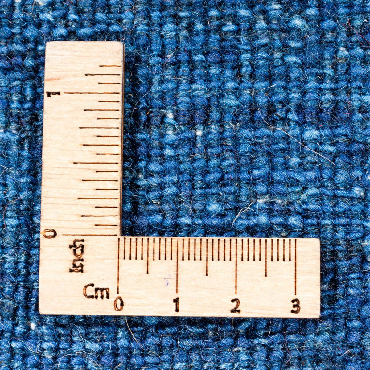 Gabbeh Teppich - Loribaft Perser - 110 x 80 cm - blau