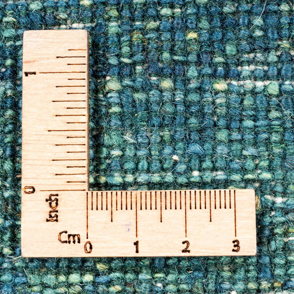 Gabbeh Teppich - Loribaft Perser - 123 x 85 cm - grün