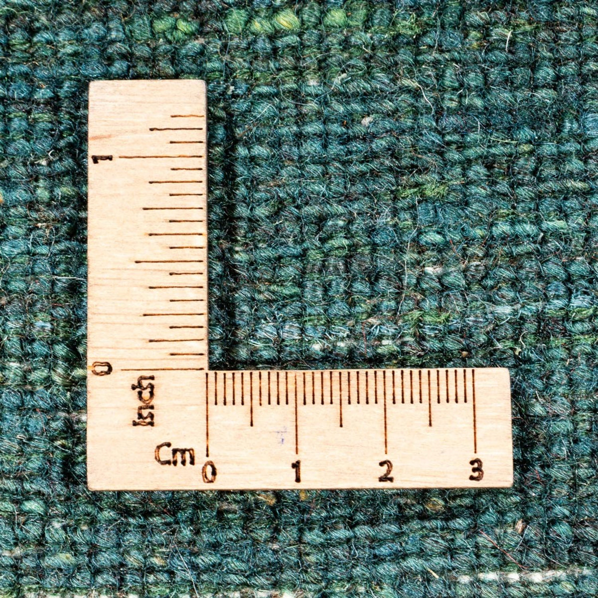 Gabbeh Teppich - Loribaft Perser - 130 x 85 cm - grün