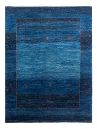 Gabbeh Teppich - Loribaft Perser - 162 x 120 cm - blau