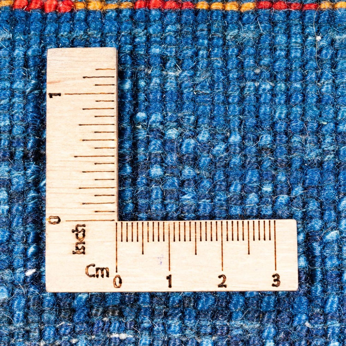 Gabbeh Teppich - Loribaft Perser - 162 x 120 cm - blau