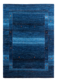 Gabbeh Teppich - Loribaft Perser - 164 x 116 cm - blau