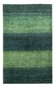 Gabbeh Teppich - Loribaft Perser - 185 x 114 cm - grün