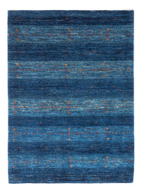Gabbeh Teppich - Loribaft Perser - 120 x 85 cm - blau