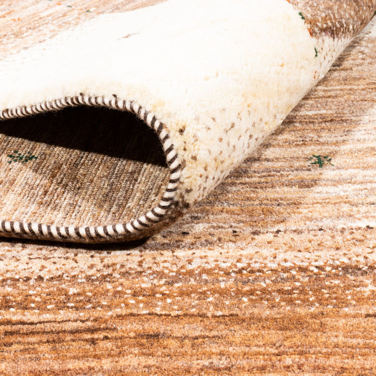 Gabbeh Teppich - Loribaft Perser - 236 x 170 cm - grau