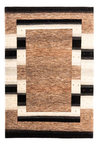 Gabbeh Teppich - Loribaft Perser - 248 x 175 cm - grau