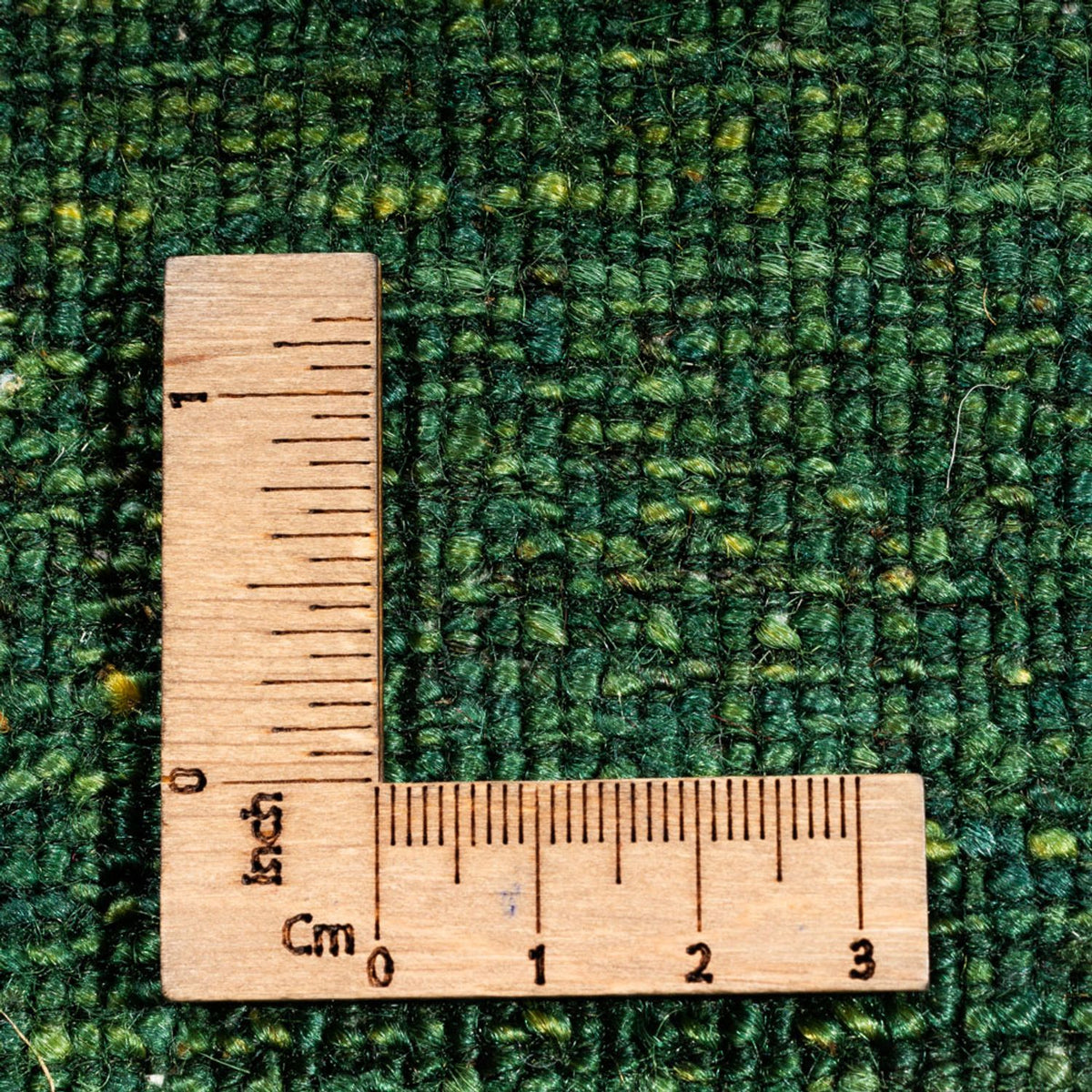 Gabbeh Teppich - Loribaft Perser - 186 x 126 cm - grün