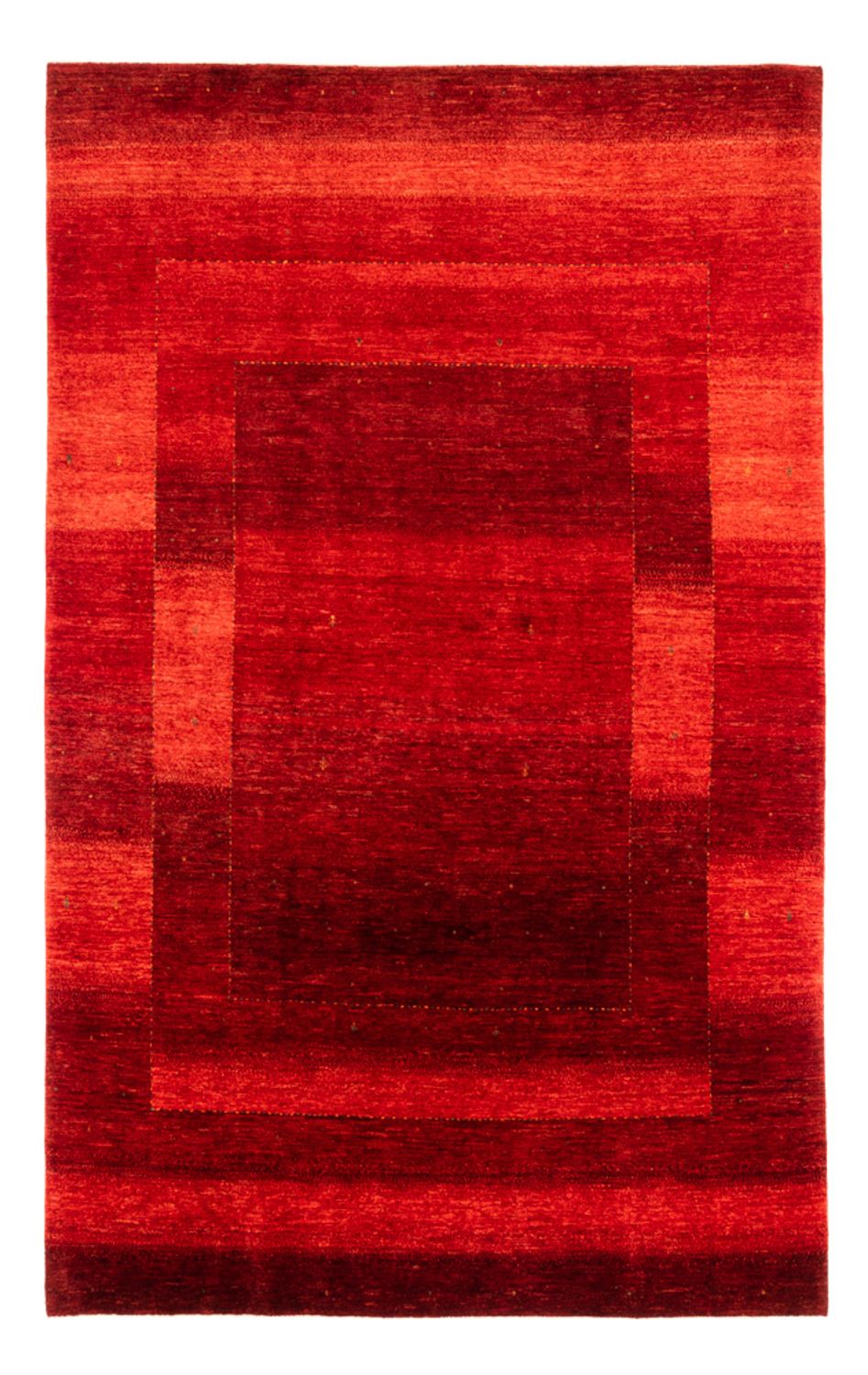 Gabbeh Teppich - Loribaft Perser - 298 x 198 cm - rot