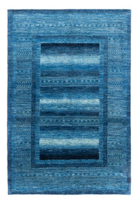 Gabbeh Teppich - Loribaft Perser - 255 x 177 cm - blau