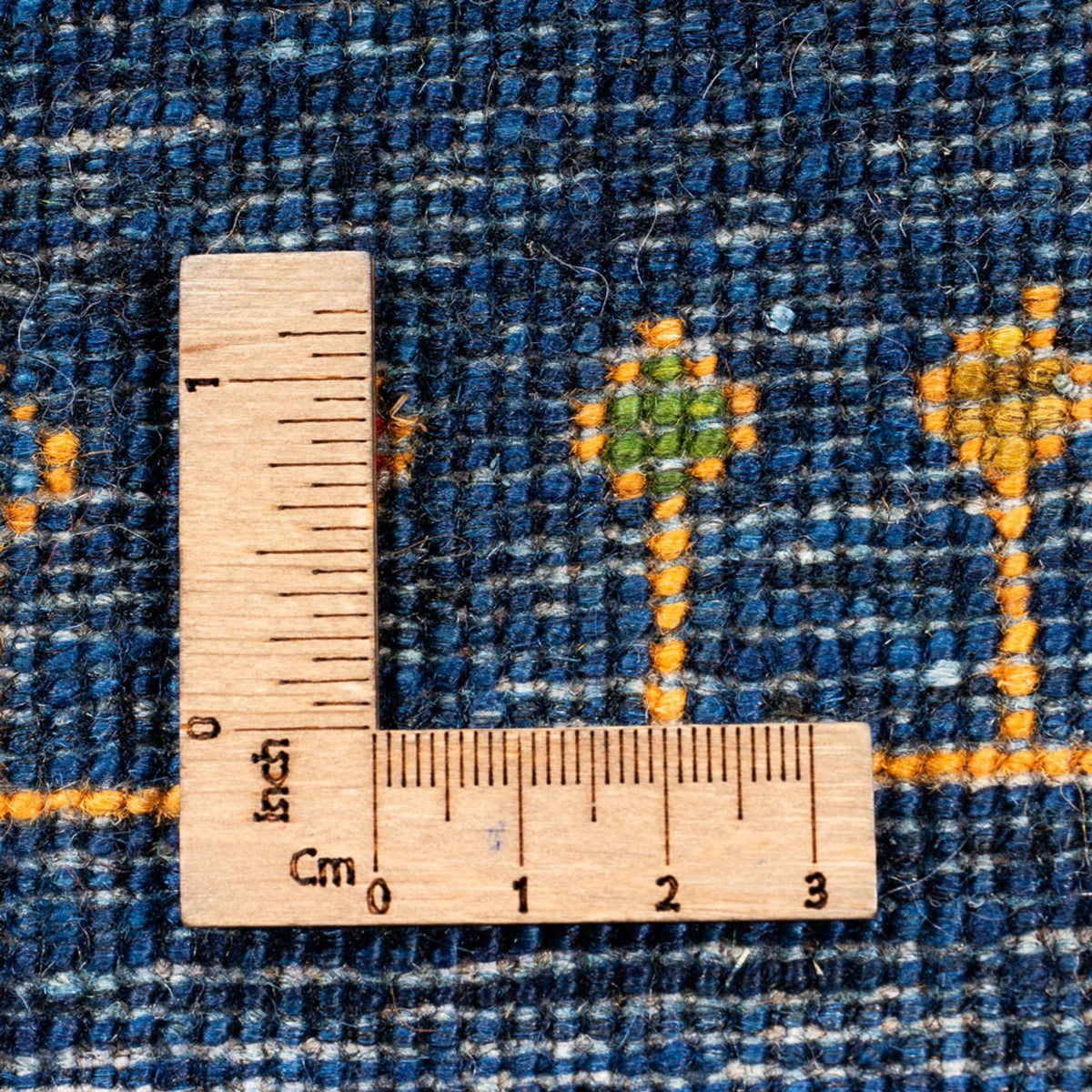 Gabbeh Teppich - Loribaft Perser - 253 x 180 cm - blau