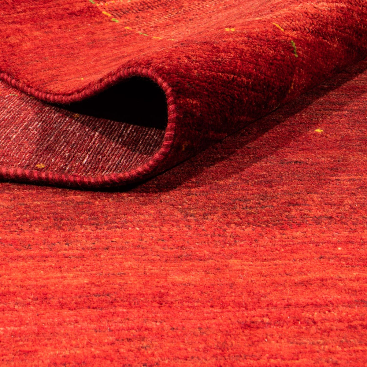 Gabbeh Teppich - Loribaft Perser - 313 x 231 cm - rot