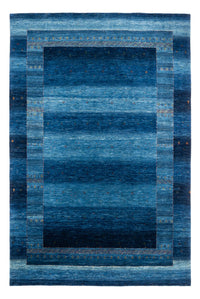 Gabbeh Teppich - Loribaft Perser - 331 x 228 cm - blau