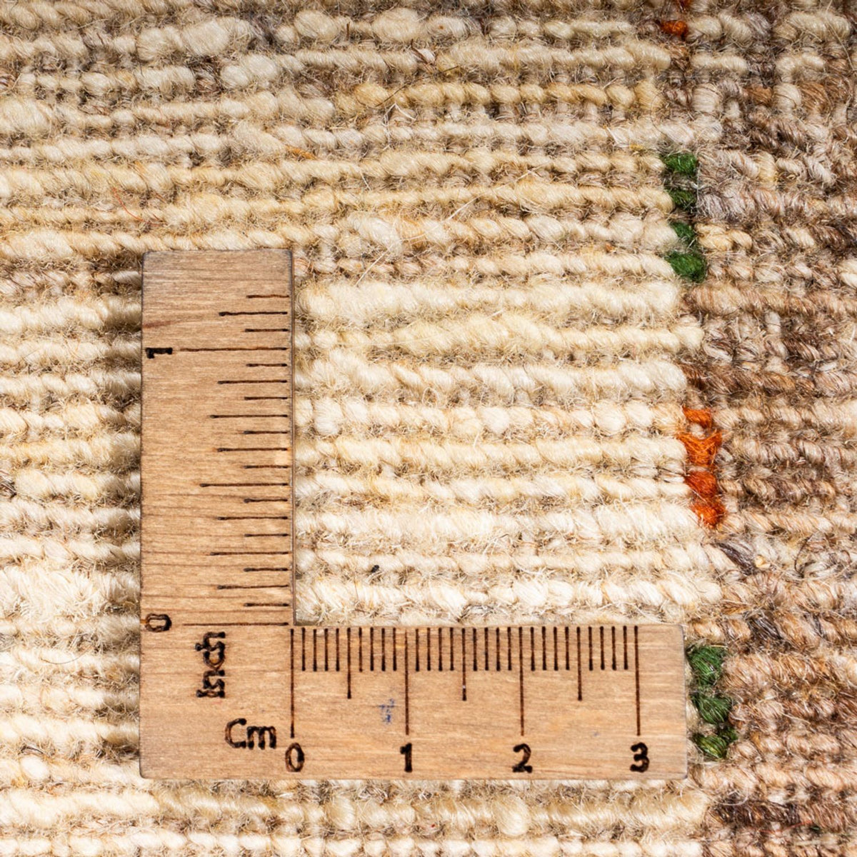 Gabbeh Teppich - Loribaft Perser - 248 x 172 cm - natur