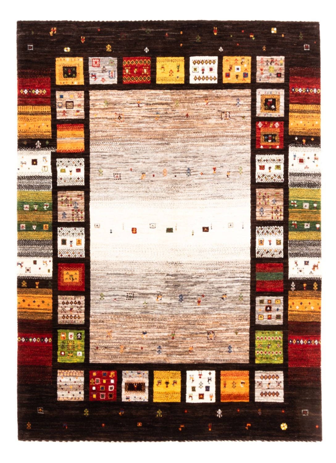 Gabbeh Teppich - Loribaft Perser - Royal - 237 x 177 cm - mehrfarbig