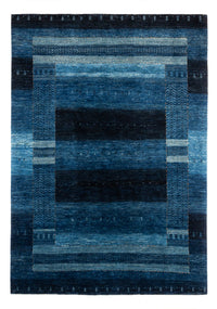 Gabbeh Teppich - Loribaft Perser - 288 x 197 cm - blau