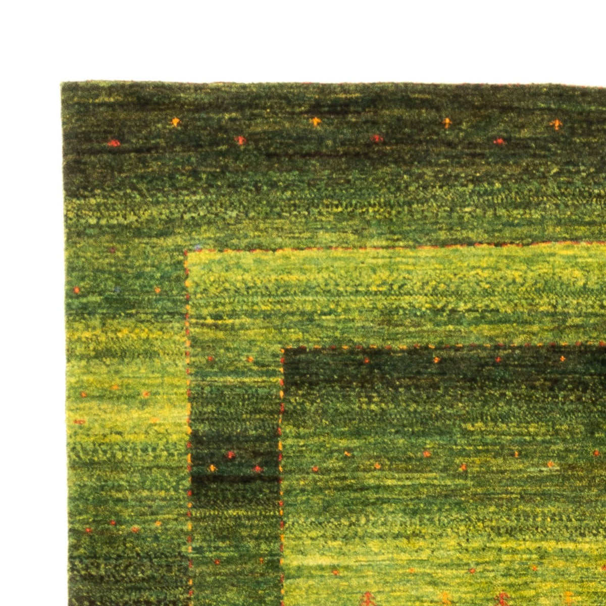 Loribaft Teppich Perser 166x236cm - Orientteppich - grün