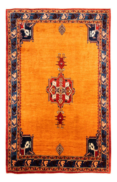 Loribaft Teppich Perser 210x300cm - Orientteppich - gold