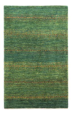 Gabbeh Teppich - Loribaft Perser - 122 x 80 cm - grün
