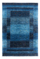 Gabbeh Teppich - Loribaft Perser - 210 x 146 cm - blau