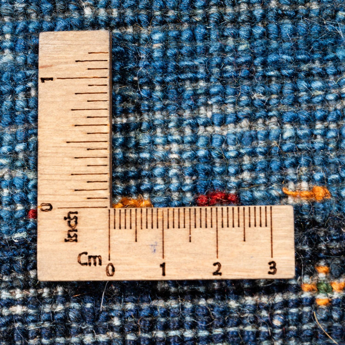 Gabbeh Teppich - Loribaft Perser - 210 x 146 cm - blau