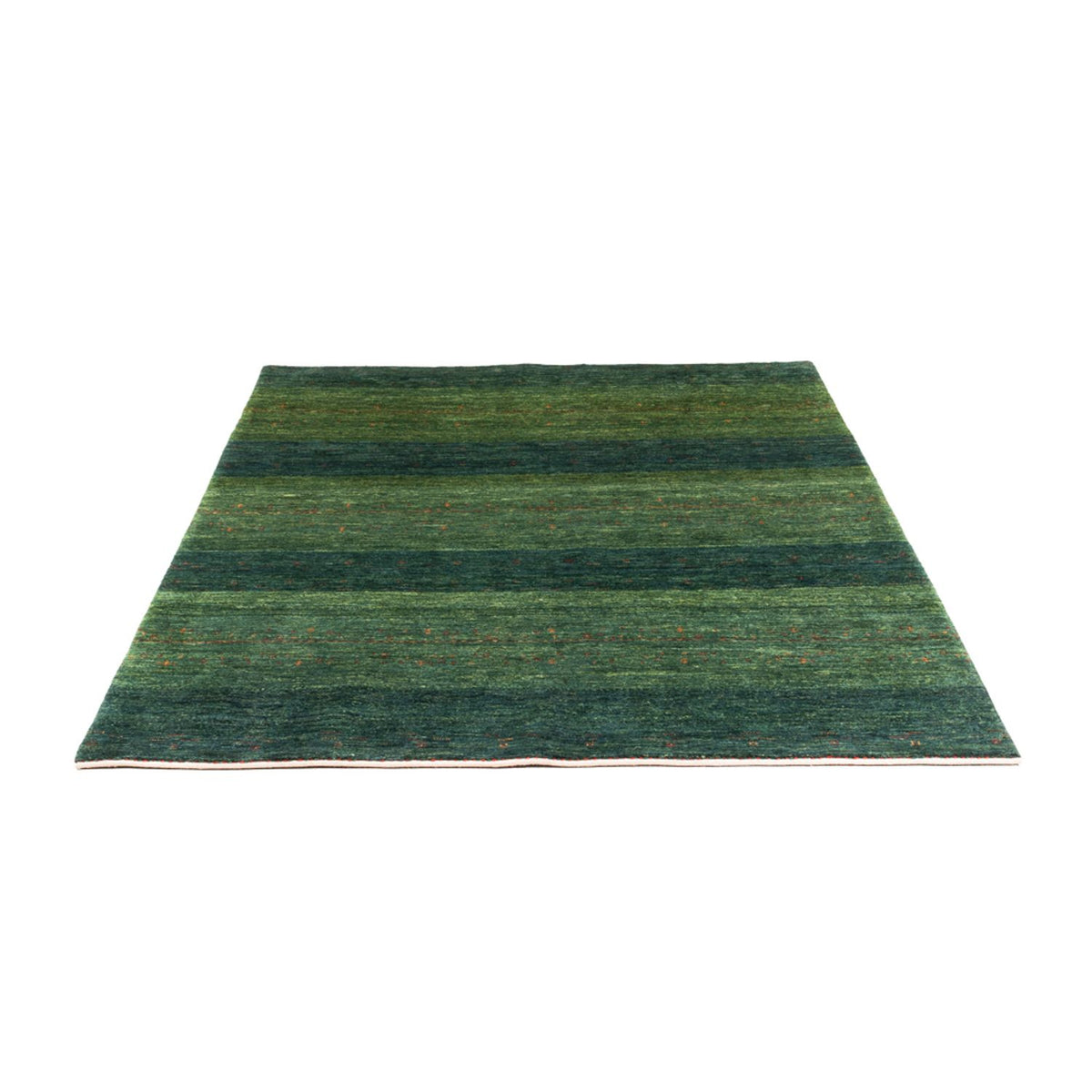 Gabbeh Teppich - Loribaft Perser - 191 x 152 cm - grün